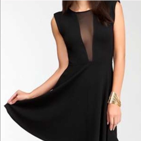 PEACH Mesh Mini Dress - Picture 4 of 4